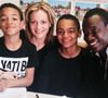 Une apparition remarquée pour le jeune sportif, particulièrement soutenu par sa famille tout au long de son parcours.

Exclusif - Audrey Crespo-Mara, son mari Aliou Mara, leurs fils Sékou (2002) et Lamine (2005) le 26 avril 2015 à Bordeaux.
Agence / Bestimage