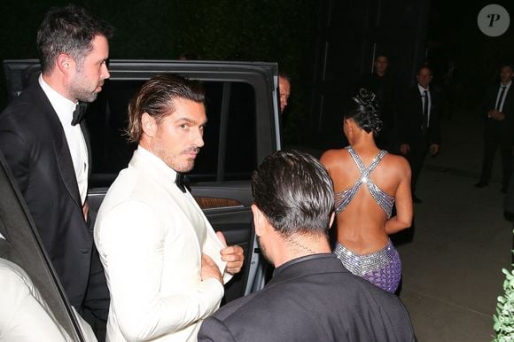 Kim Kardashian à la soirée d'anniversaire de sa maman Kris Jenner à Beverly Hills, dans la maison de Jeff Bezos, le 8 novembre 2025. © Backgrid USA / Bestimage