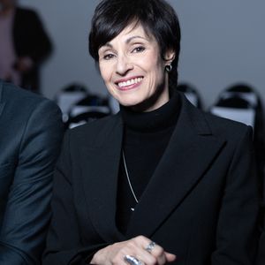 Marie-Claude Pietragalla, Marraine de la Collection au Front Row au défilé Franck Sorbier, Collection Haute Couture Printemps/Eté 2026 lors de la Fashion Week de Paris (PFW) au Pavillon Wagram, à Paris, France, le 28 janvier 2026. © Julien Sarkissian/Bestimage