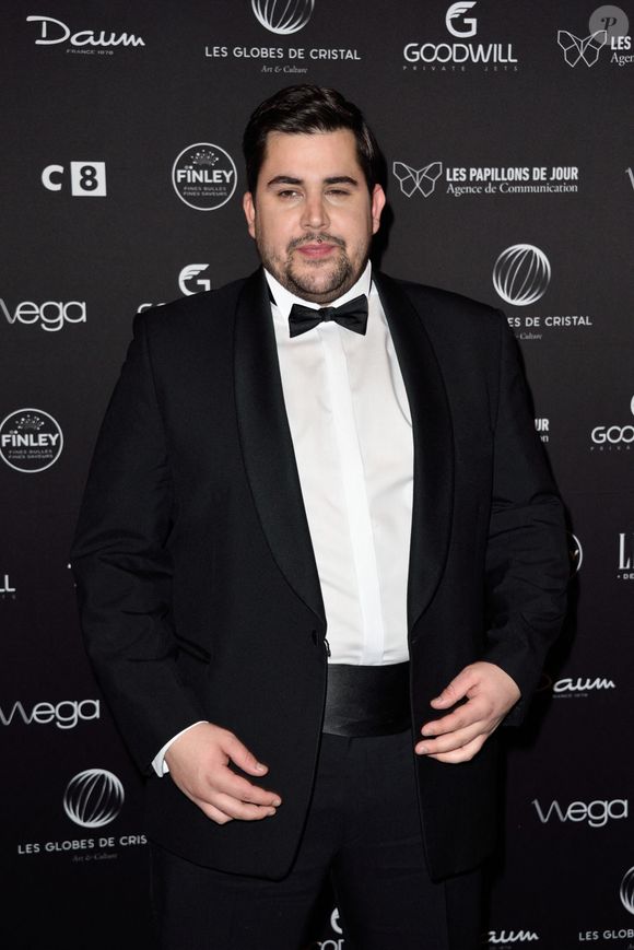 Artus lors de la soirée des Globes de Cristal au Lido a Paris, France, le 30 janvier 2017. Photo de Alban Wyters/ABACAPRESS.COM