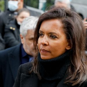 Karine Le Marchand - Obsèques de Jean-Pierre Pernaut en la Basilique Sainte-Clotilde à Paris le 9 mars 2022.

© Christophe Clovis / Bestimage