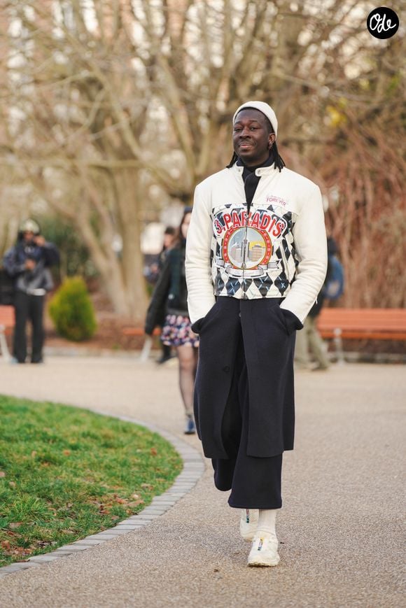Mory Sacko attending the 3.Paradis Menswear Fall/Winter 2026-2027 show as part of Paris Fashion Week on January 21, 2026 in Paris, France. EDITORIAL USE ONLY
© Lucia Sabatelli / Bestimage