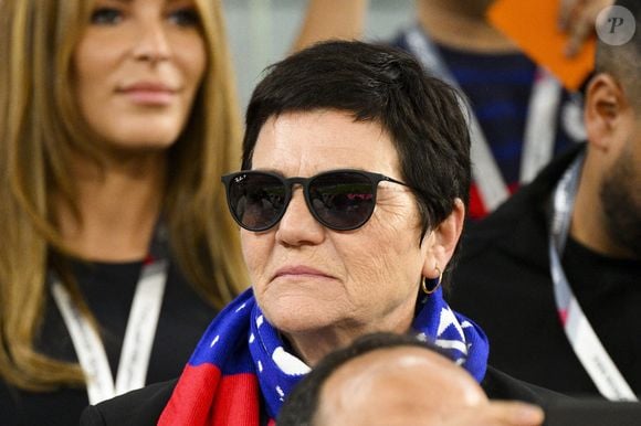Veronique Rabiot mere de RABIOT Adrien (FRA) - Tribunes - Match de football France / Tunisie (0 - 1), groupe D, lors de la Coupe du Monde de la FIFA, Qatar 2022  le 30 novembre 2022. © JB Autissier / Panoramic / Bestimage