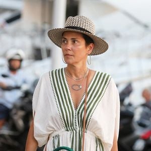 Cristina Cordula et son mari Frédéric Cassin sur le port de Saint-Tropez le 31 Juillet 2020.
AGENCE / BESTIMAGE