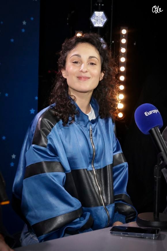 Exclusif -  Barbara Pravi,  lors de la 500 ème de Culture et Média sur Europe 1 en présence de nombreux invités, à Paris, France, le 23 janvier 2026. © Jack Tribeca/Bestimage