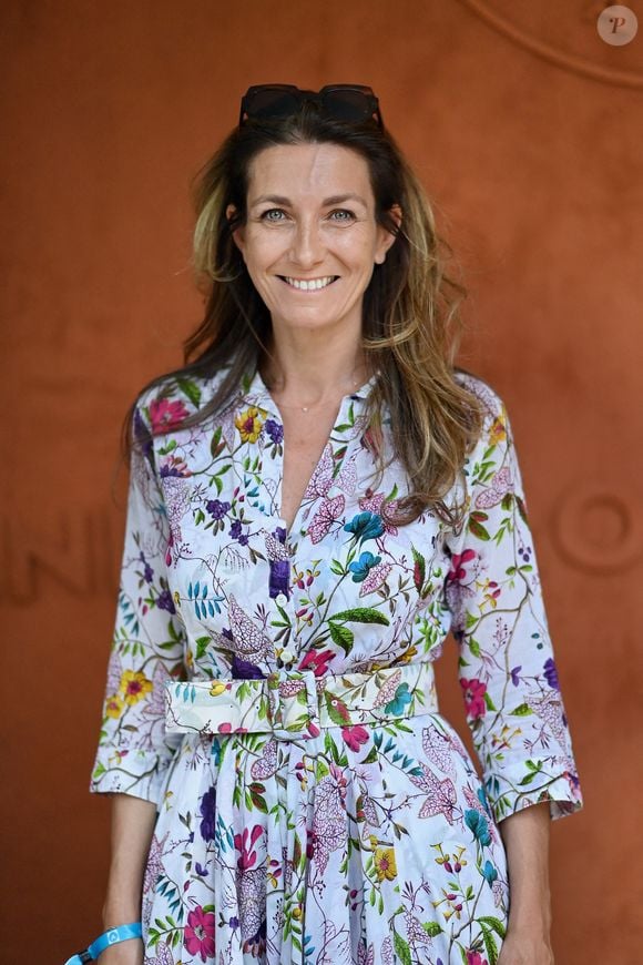 Anne-Claire Coudray assiste aux Internationaux de France 2023 à Roland Garros le 09 juin 2023 à Paris, France. Photo Franck Castel/Abaca