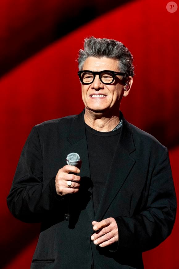 Exclusif - No Web - Marc Lavoine - Enregistrement de l'émission "La fête de la chanson française" à Paris, présentée par L.Thilleman et A.Manoukian, et diffusée le 20 décembre sur France 3
© Pierre Perusseau / Bestimage