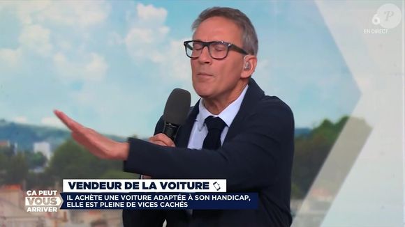 Émission "Ça peut vous arriver" du 4 juin 2025, la journaliste Céline Collonge est insultée de "borgne" en direct.