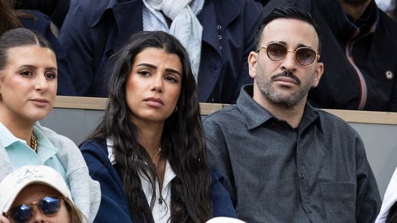 Adil Rami et sa compagne Louana Franco non loin d'un couple d'acteurs qui se fait rare pour le sacre de Coco Gauff à Roland-Garros