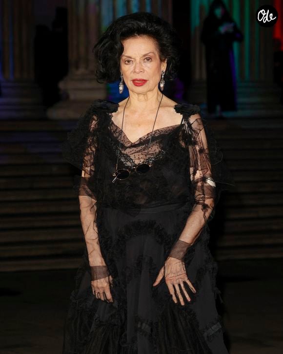 Bianca Jagger - The British Museum Ball à Londres le samedi 17 octobre 2026. 

Photo : Backgrid UK/ Bestimage