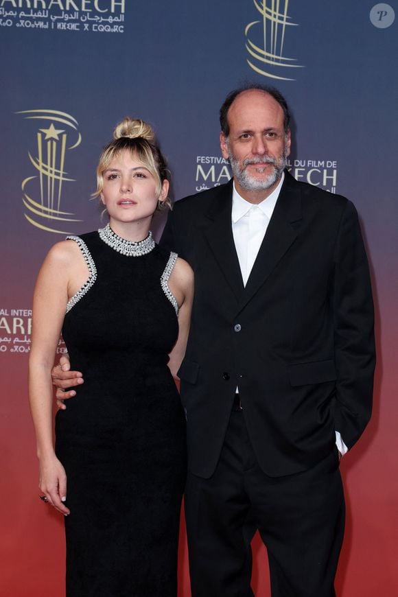 Noemi Brando , Luca Guadagnino - Tapis rouge du 21ème Festival du film de Marrakech au Maroc le 2 Décembre 2024. © Dominique Jacovides/Bestimage