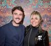 Sophie Tapie est actuellement au cœur de l’émission "Les Traîtres" sur M6 ...
Exclusif - Sophie Tapie (enceinte) et son mari Baptiste Germain lors du cocktail après-spectacle lors de la soirée Ciné-concert symphonique "Alain Delon, le dernier Samouraï" au Palais des congrès à Paris. © Jacovides / Moreau / Bestimage