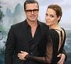 Brad Pitt, Angelina Jolie - Première du film "Maleficent" à Londres le 8 mai 2014. Photo : EXPRESS SYNDICATION / BESTIMAGE