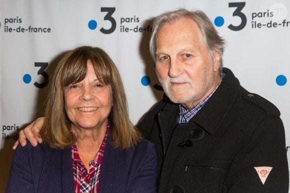 Chantal Goya et son mari Jean-Jacques Debout assistent à la première parisienne de 'Indomptable Chantal Goya' à France Télévision le 08 janvier 2019 à Paris, France. Photo by Nasser Berzane/ABACAPRESS.COM