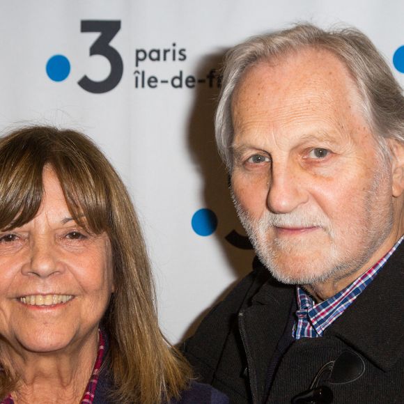 Chantal Goya et son mari Jean-Jacques Debout assistent à la première parisienne de 'Indomptable Chantal Goya' à France Télévision le 08 janvier 2019 à Paris, France. Photo by Nasser Berzane/ABACAPRESS.COM
