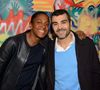 Avec son compagnon, également champion, Sébastien Foucras

Exclusif - Marie-José Pérec (athlétisme) et son compagnon Sébastien Foucras (ski acrobatique) - Croco Kids Party Lacoste au Pavillon Puebla à Paris le 16 septembre 2015. (no web - online pour suisse et Belgique)
