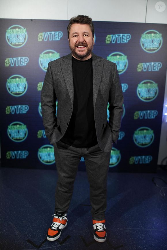 Exclusif - Bruno Guillon - Backstage - Enregistrement des 10 ans de l'émission "Vendredi tout est permis (VTEP)", présentée par Arthur (Jacques Essebag) et diffusée le 29 janvier sur TF1
© Jacovides-Moreau / Bestimage