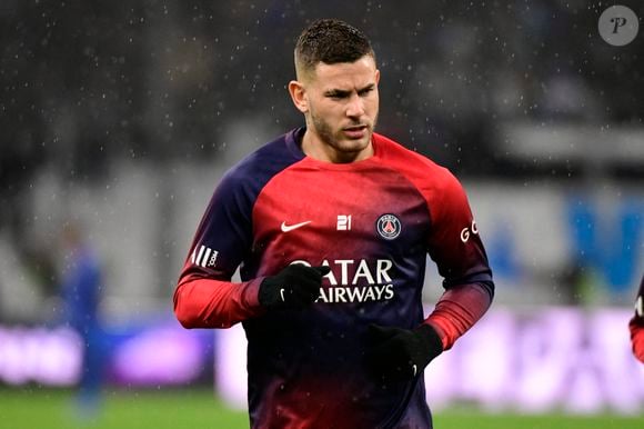 Lucas HERNANDEZ (PSG) lors du match de la Ligue 1 Uber Eats opposant l'Olympique Marseille (OM) au Paris Saint-Germain (PSG) (0-2) au stade Velodrome à Marseille, France, le 31 mars 2024. © Valentina Claret/Panoramic/Bestimage