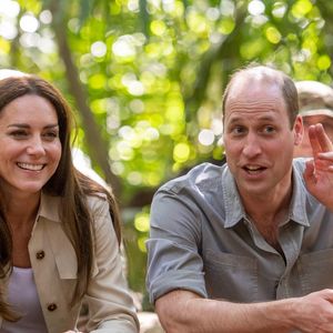 Le prince William et Catherine (Kate) Middleton visitant Caracol, un ancien site archéologique maya au plus profond de la jungle dans la forêt de Chiquibul au Belize, lors de leur tournée dans les Caraïbes au nom de la reine pour marquer son jubilé de platine. Belize, le 21 mars 2022.
©Backgrid UK/ Bestimage