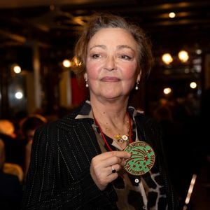 Catherine Frot lors de la cérémonie d'intronisation de A.Dussollier et C.Frot à l'académie Alphonse Allais au cabaret La Crémaillère 1900 à Paris le 26 janvier 2026
© Tiphaine Praud-Lebely / Bestimage