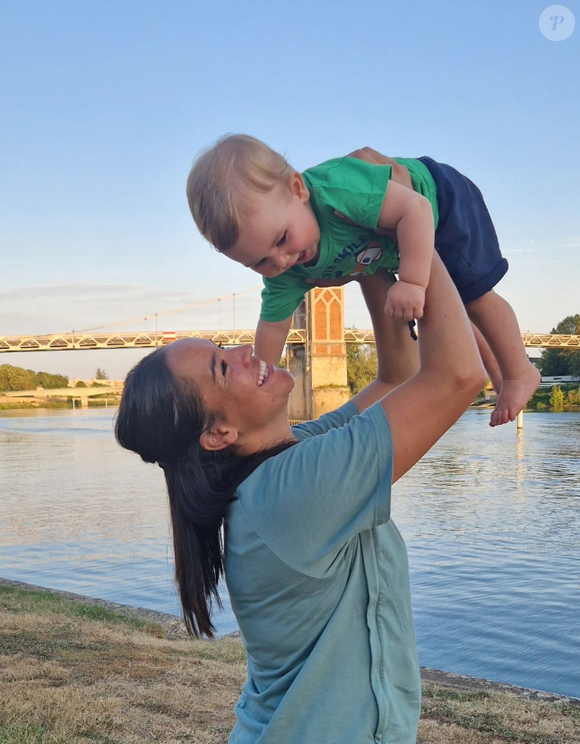 Myriam et son fils Leyan immortalisés sur Instagral (Capture d'écran).