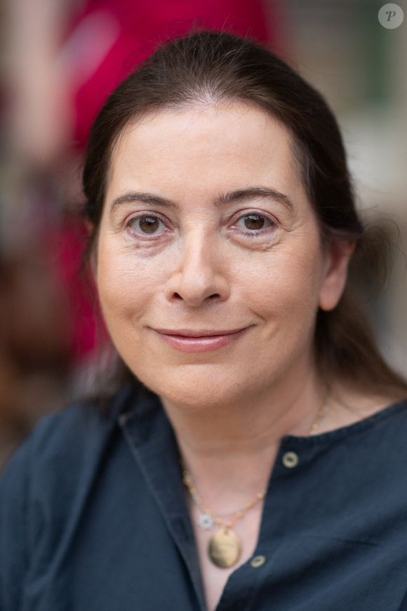 Anne Goscinny au Festival du Livre de Paris au Grand Palais à Paris, France, le 12 avril 2025. Photo par Aurore Marechal/ABACAPRESS.COM