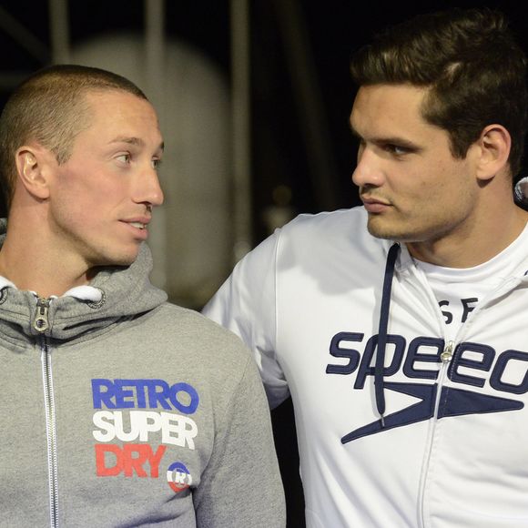 Les années ont passé, mais leur complicité est restée intacte

Frédéric Bousquet, Florent Manaudou - Opération "Je rêve des Jeux", mobilisation nationale en soutien à la candidature de Paris pour l'organisation des Jeux Olympiques et Paralympiques de 2024. Marseille Agence / Bestimage