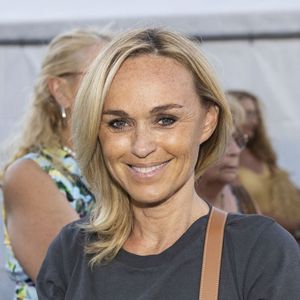 Exclusif - Cécile de Menibus - Véronique Sanson en concert à l'occasion de la présentation de sa tournée "Hasta Luego" au théâtre de Verdure lors du festival de Ramatuelle le 1er aout 2023. © Cyril Bruneau / Festival de Ramatuelle / Bestimage