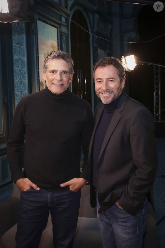 Exclusif - Pascal Elbé pendant l’enregistrement d’Olympiascope, à l’Olympia, présenté par B.Montiel et diffusée le 28 avril 2025 sur Olympia TV, à l’Olympia à Paris, France. © Jack Tribeca/Bestimage