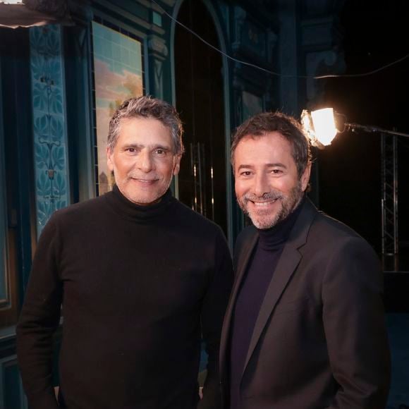 Exclusif - Pascal Elbé pendant l’enregistrement d’Olympiascope, à l’Olympia, présenté par B.Montiel et diffusée le 28 avril 2025 sur Olympia TV, à l’Olympia à Paris, France. © Jack Tribeca/Bestimage