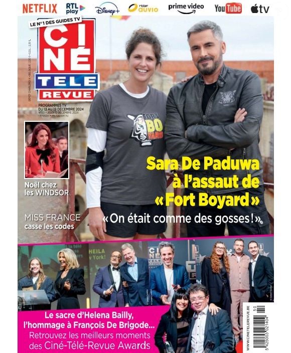 La Une du magazine Ciné Télé Revue du 12 décembre 2024