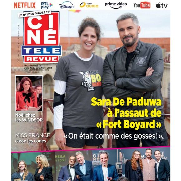 La Une du magazine Ciné Télé Revue du 12 décembre 2024