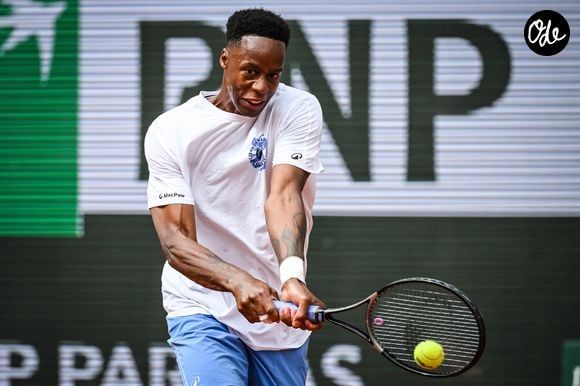 Gaël Monfils lors d’une séance d’entraînement en vue de l’édition 2026 de Roland-Garros — tournoi du Grand Chelem — au stade Roland-Garros, le 20 mai 2026 à Paris, en France. © Matthieu Mirville/ZUMA Press Wire/Bestimage