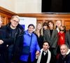 Clap de fin pour C8...
Exclusif - William Leymergie, Guillaume Genton, Danielle Moreau, Géraldine Maillet, Caroline Ithurbide, Gilles Verdez, Isabelle Morini-Bosc, Laurent Fontaine, Bernard Montiel, Jordan De Luxe et Jean-Michel Maire - Plusieurs personnalités de C8 sont venues devant le Conseil d’État pour soutenir les chaînes de la TNT C8 et NRJ 12 pour l'audience de la dernière chance, à Paris, France. © Jack Tribeca/Bestimage
