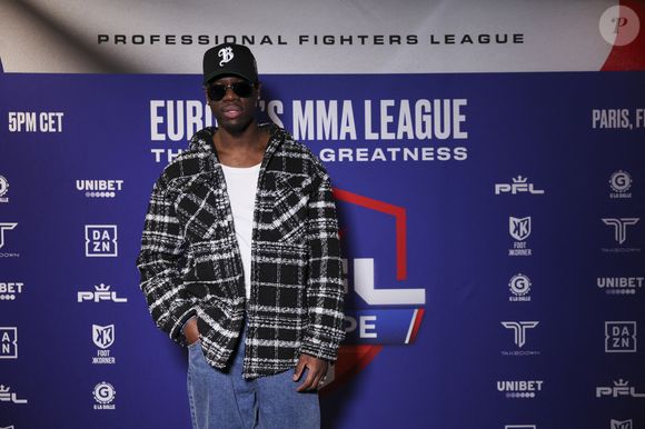 Franglish - Célébrités assistent aux combats de MMA, Professional Fighters League Europe (PFL) à l’accord Arena de Bercy à Paris le 7 mars 2024. © PFL Europe via Bestimage