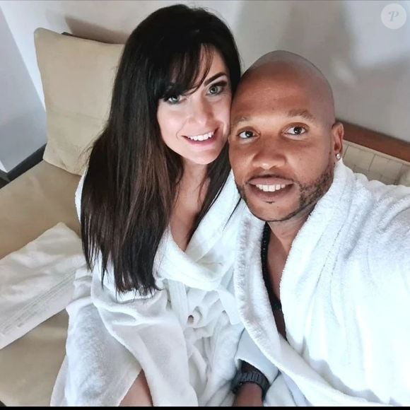 Emilie et Frédérick lors du tournage de "Mariés au premier regard".
Crédit : Instagram