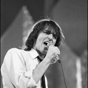 Archives - Jean-Jacques Goldman sur le plateau de l'émission "Cadence 3" EN 1983. (AGENCE / BESTIMAGE).