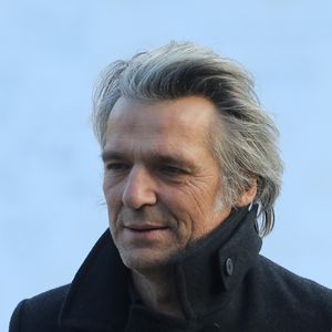 Yvan Le Bolloc'h - Sorties des obsèques du journaliste, animateur de télévision et animateur de radio français Philippe Gildas en la salle de la Coupole au crématorium du cimetière du Père-Lachaise à Paris, France, le 5 novembre 2018. Agence / Bestimage