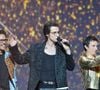 Pierre Guénard a été membre du groupe Radio Elvis.
Colin Russeil, Pierre Guénard et Manu Ralambo du groupe Radio Elvis (album révélation) lors de la 32ème cérémonie des "Victoires de la Musique" au Zénith de Paris, le 10 février 2017. © Guirec Coadic/Bestimage