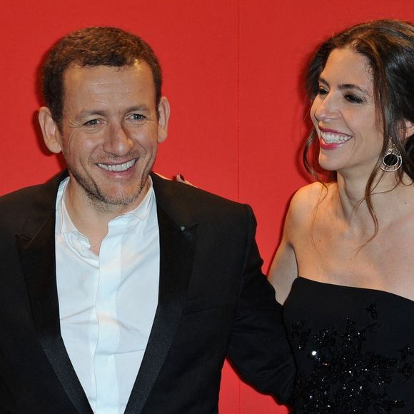 Yael Harris et Dany Boon arrivant pour le dîner de gala suivant la 40e cérémonie des César (prix du cinéma français), qui s'est tenue au restaurant Fouquet's à Paris, France, le 20 février 2015. Photo by Aurore Marechal/ABACAPRESS.COM