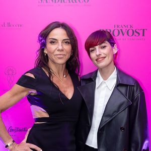 Exclusif - Sandra Sisley et Jennifer Ayache lors d'une soirée  à la suite Sandra & Co lors du Festival International des Séries de Cannes, Canneseries Saison 8, à l’hôtel JW Marriott Cannes le 25 avril 2025.

© Aurelio Stella / William Sanches Tavares / Bestimage