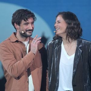 Exclusif - Jérémy Frérot et son ex Laure Manaudou - Surprises - Enregistrement de l'émission "La Chanson secrète 11" à Paris, diffusée le 24 juin sur TF1.
© Cyril Moreau / Bestimage