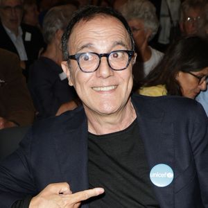 Thierry Beccaro - Les amis musiciens de Renaud ont donné un concert à la Mairie du 13ème à Paris le 5 septembre 2024© Coadic Guirec/Bestimage