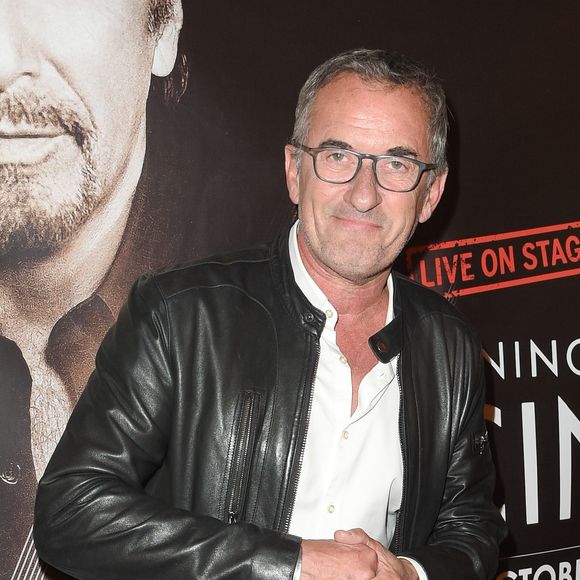 Exclusif - Christophe Dechavanne - Célébrités à la 2ème repésentation "An Evening With Al Pacino" au théâtre de Paris à Paris, France, le 23 octobre 2018. © Coadic Guirec/Bestimage