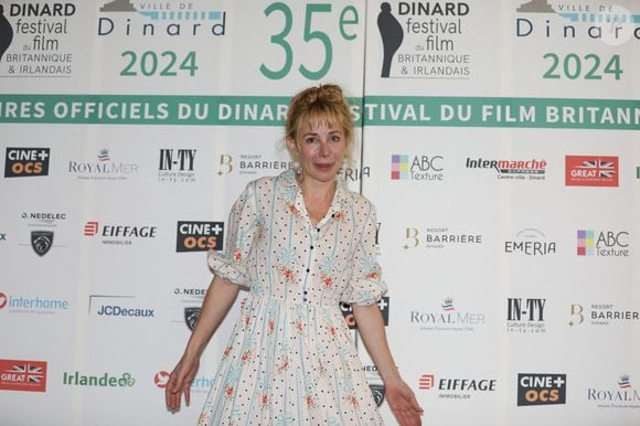 Julie Depardieu lors de la soirée d'ouverture de la 35ème édition du Festival du Film Britannique et Irlandais de Dinard le 3 octobre 2024. © Mickael Chavet/ZUMA Press Wire / Bestimage