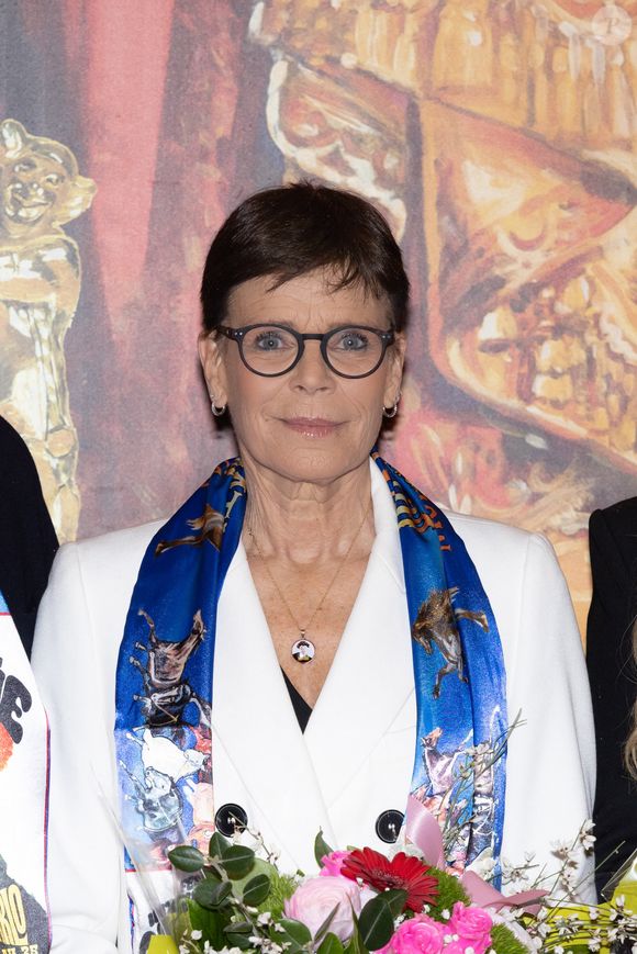 S.A.S. la princesse Stéphanie de Monaco assiste à l'ouverture du 48e Festival international du cirque de Monte-Carlo, à Monaco, le 16 janvier 2026. © Olivier Huitel/Poo Monaco/Bestimage