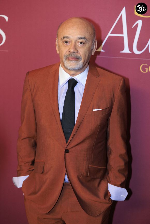 Christian Louboutin sur le tapis rouge des WWD Style Awards (en marge des Golden Globes 2025), le vendredi 3 janvier 2025, au Four Seasons Hotel Los Angeles at Beverly Hills à Los Angeles, en Californie (États-Unis). © Javier Rojas/PI via ZUMA Press Wire/Bestimage