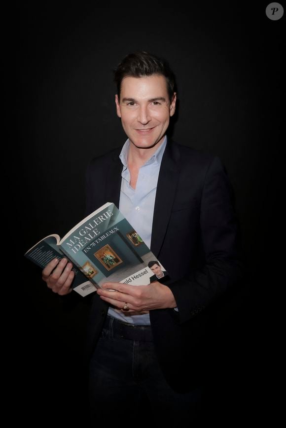 Exclusif - Rendez-vous avec Harold Hessel lors de la remise du Prix Drouot des amateurs du livre d'art à l'Hôtel Drouot à Paris. Le 9 mars 2023
© Jack Tribeca / Bestimage