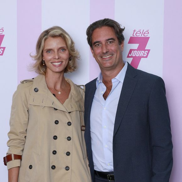 Sylvie Tellier et son époux Laurent Schenten - Soirée Télé 7 jours Chez Francette à Paris, jeudi 4 septembre 2025. - Soirée Télé 7 jours Chez Francette à Paris le 4 septembre 2025.
© Christophe Aubert via Bestimage