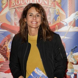 Faustine Bollaert au photocall de la générale de "Spectaculaire", le spectacle du cirque d'Hiver Bouglione à Paris, France, le 19 octobre 2024. © Coadic Guirec/Bestimage